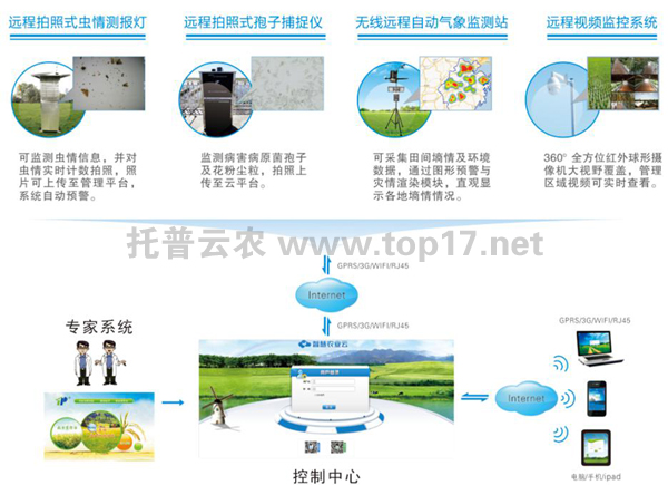 托普农作物重大病虫害数字化监测预警系统