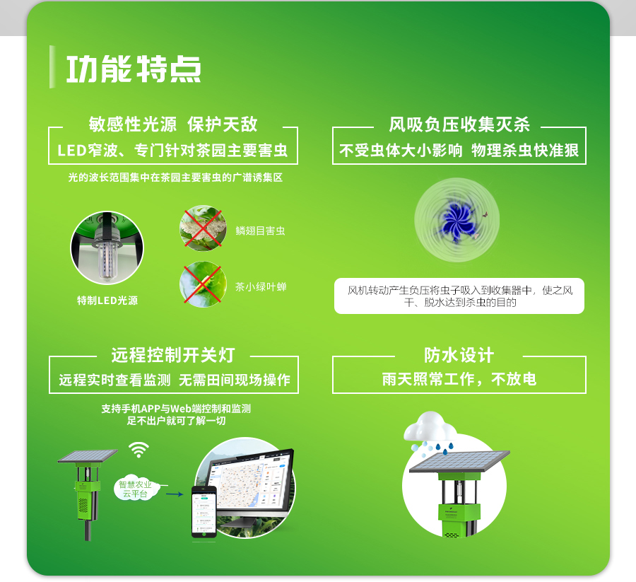 联网型风吸式杀虫灯